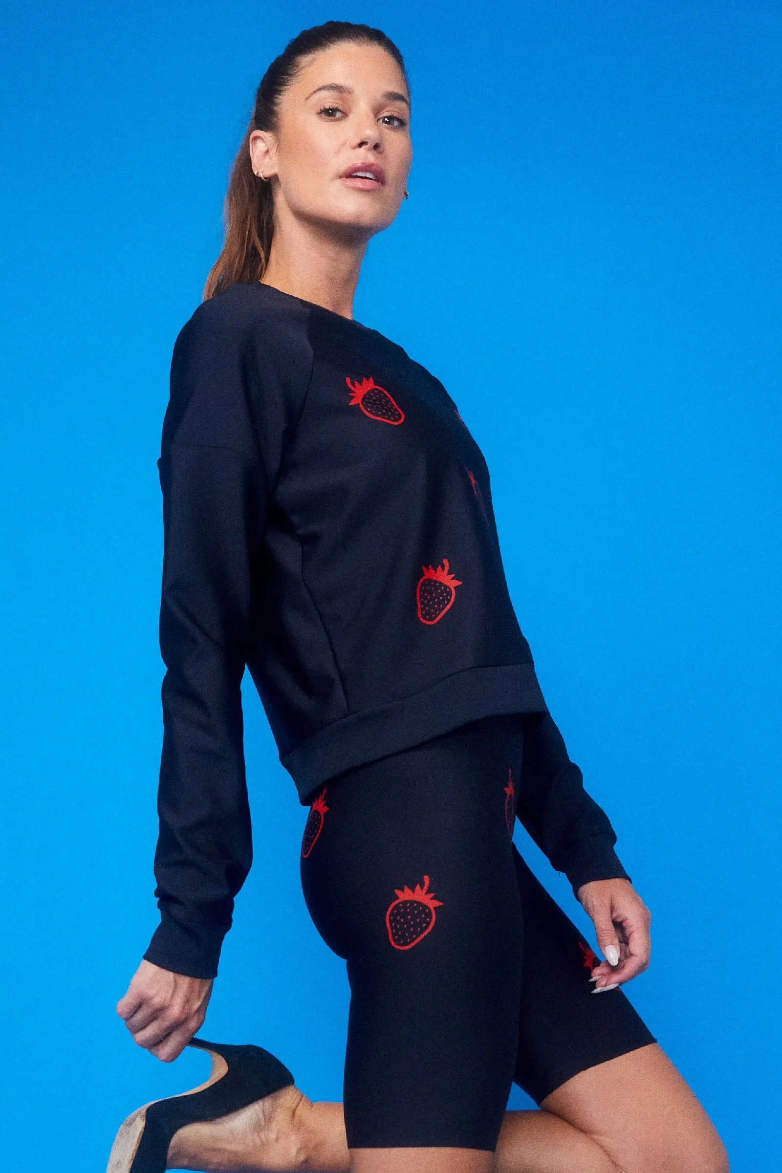 Get It Fast STRAWBERRY KO FORCE SWEATSHIRT LUX